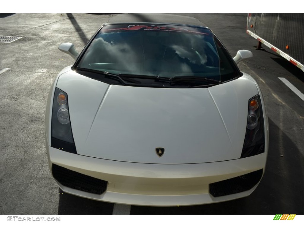 2007 Gallardo Spyder - Balloon White / Nero Perseus photo #62