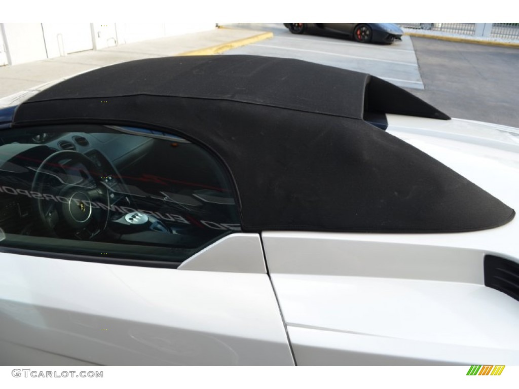 2007 Gallardo Spyder - Balloon White / Nero Perseus photo #70