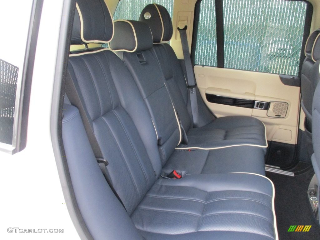 2010 Land Rover Range Rover Supercharged Rear Seat Photo #109221145
