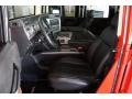 2004 Hummer H1 Ebony/Brown Interior Front Seat Photo
