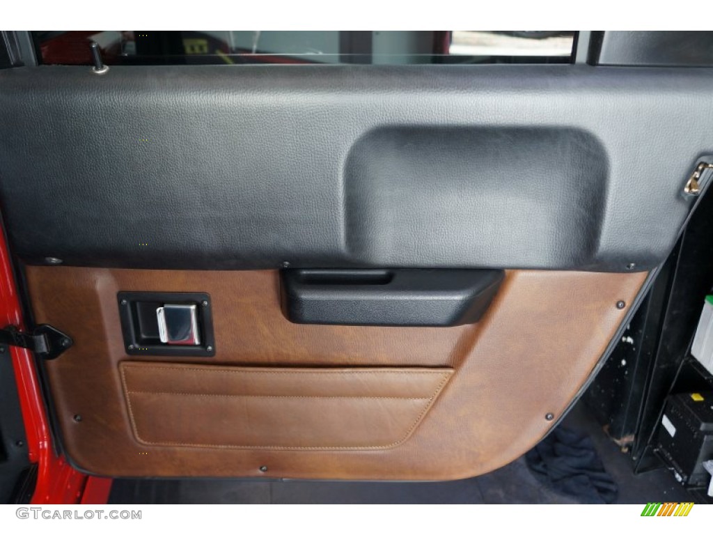 2004 H1 Wagon - Firehouse Red / Ebony/Brown photo #108