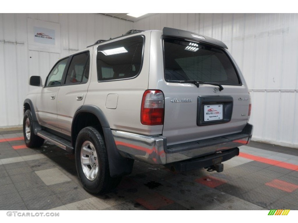 1999 4Runner SR5 4x4 - Millennium Silver Metallic / Oak photo #10