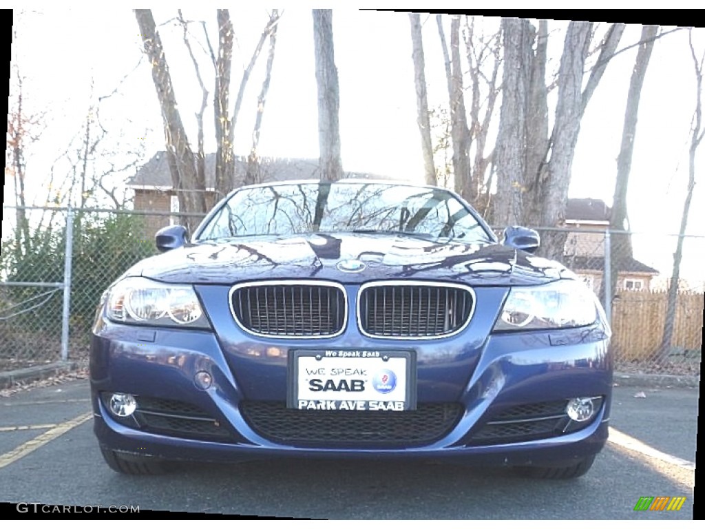 2011 3 Series 328i xDrive Sedan - Deep Sea Blue Metallic / Saddle Brown Dakota Leather photo #8