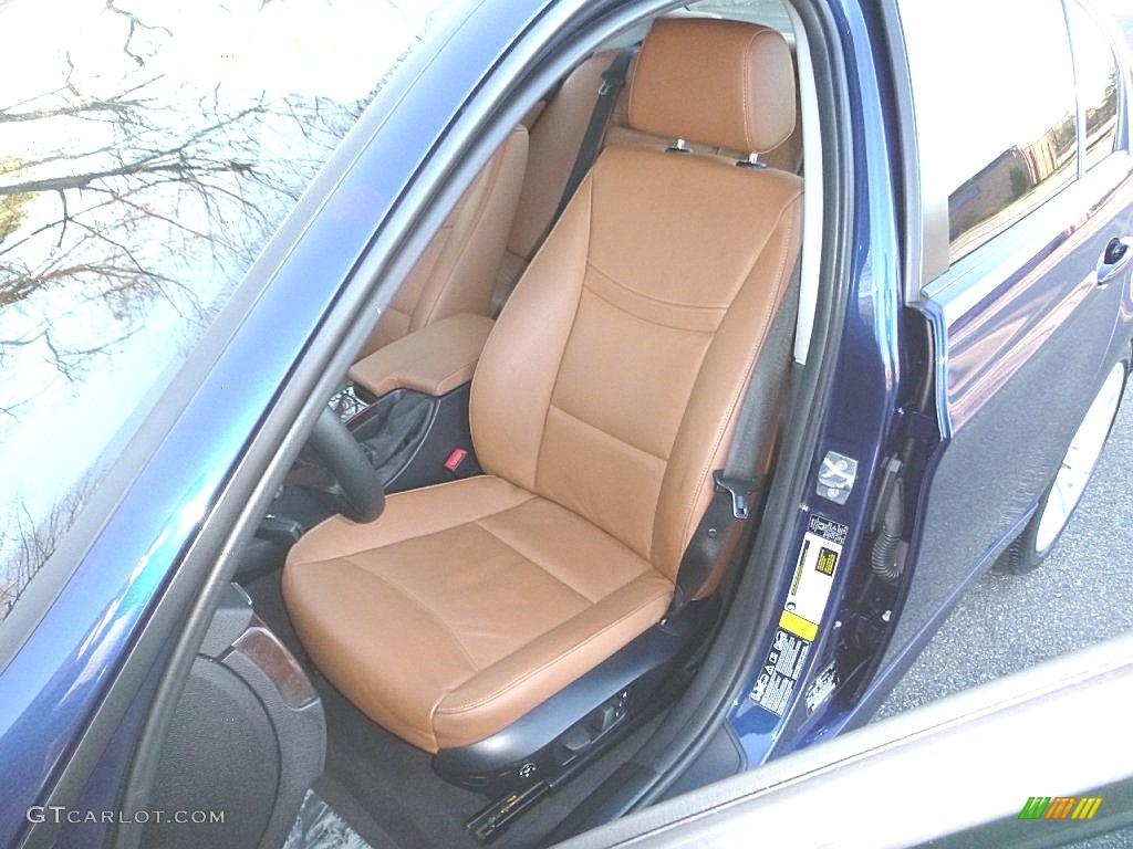 2011 3 Series 328i xDrive Sedan - Deep Sea Blue Metallic / Saddle Brown Dakota Leather photo #11