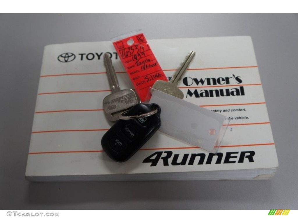1999 4Runner SR5 4x4 - Millennium Silver Metallic / Oak photo #44