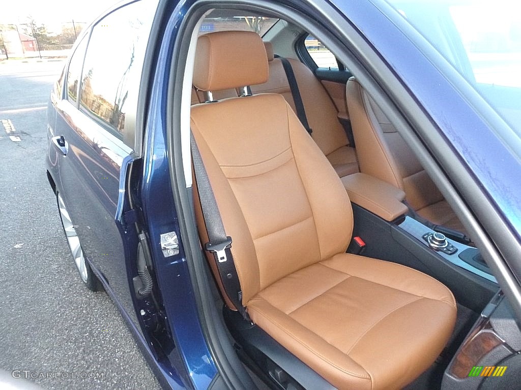 2011 3 Series 328i xDrive Sedan - Deep Sea Blue Metallic / Saddle Brown Dakota Leather photo #18