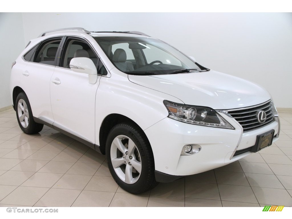 Starfire White Pearl 2015 Lexus RX 350 AWD Exterior Photo #109225957