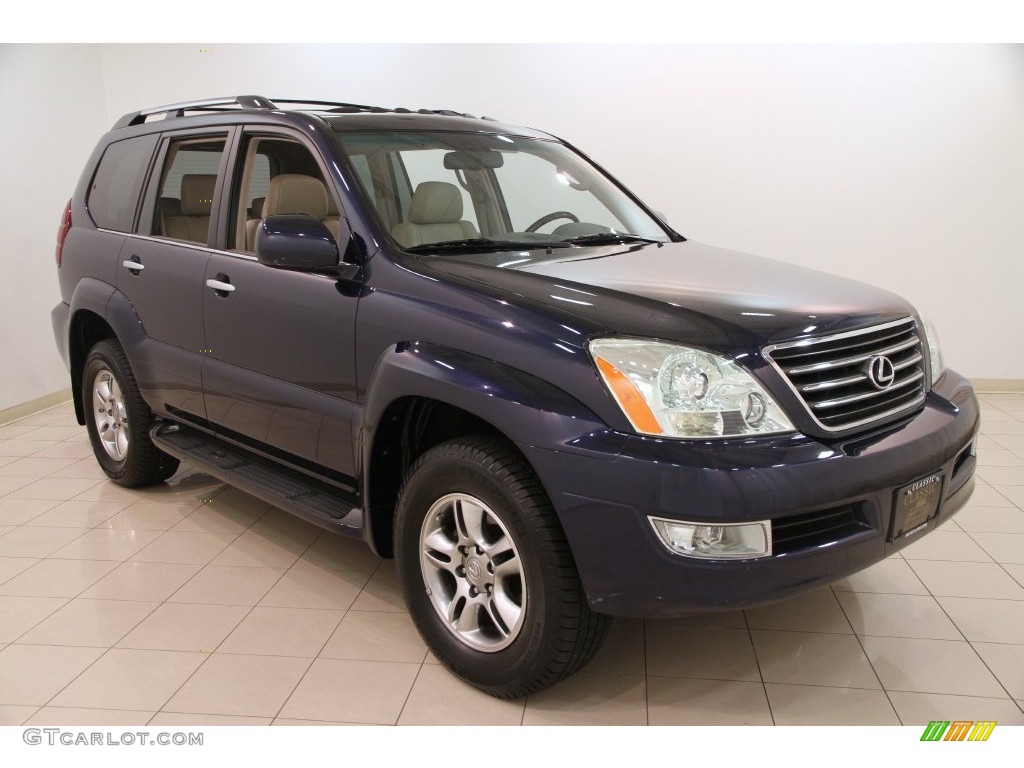 2008 GX 470 - Nautical Blue Metallic / Ivory photo #1