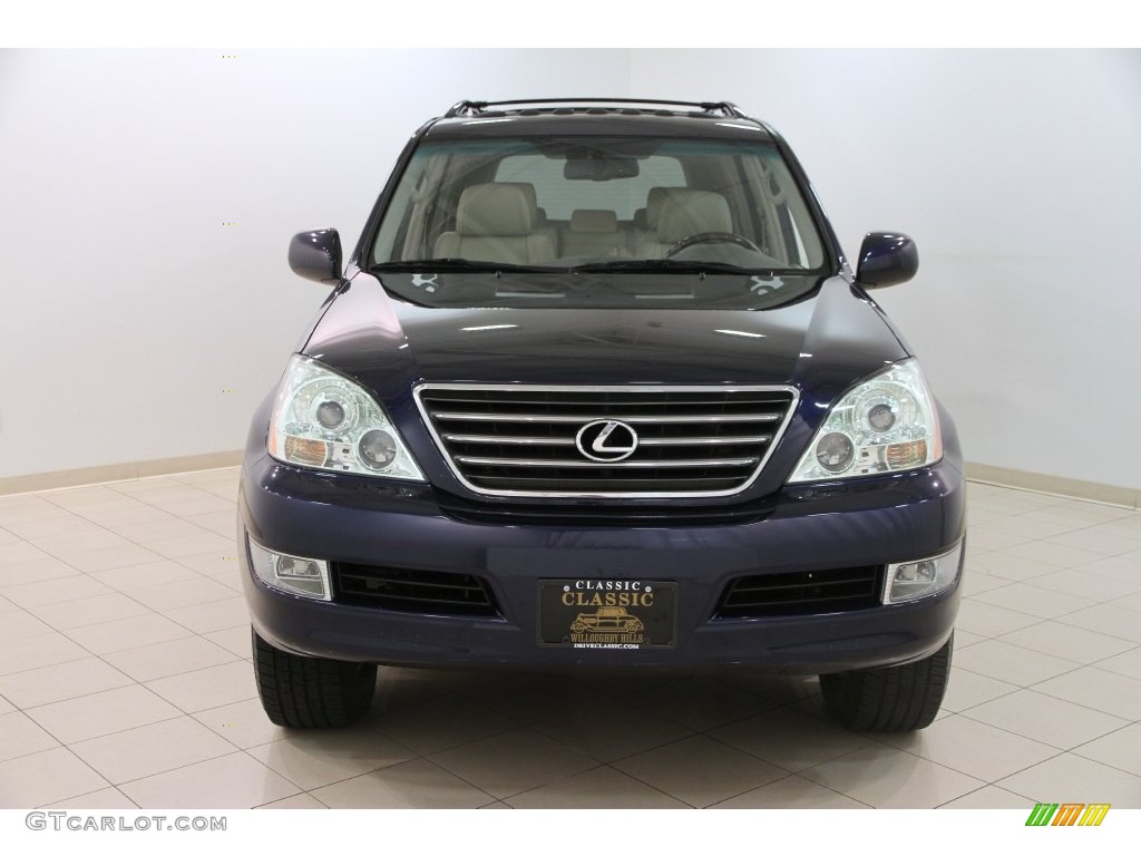 2008 GX 470 - Nautical Blue Metallic / Ivory photo #2