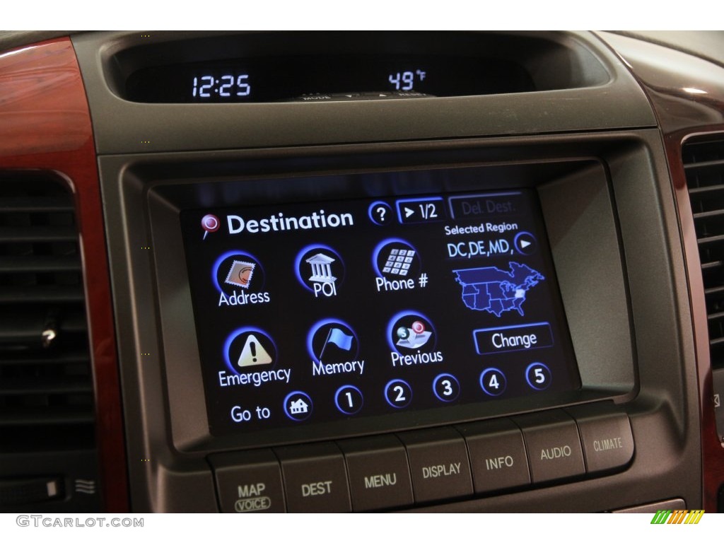 2008 GX 470 - Nautical Blue Metallic / Ivory photo #11