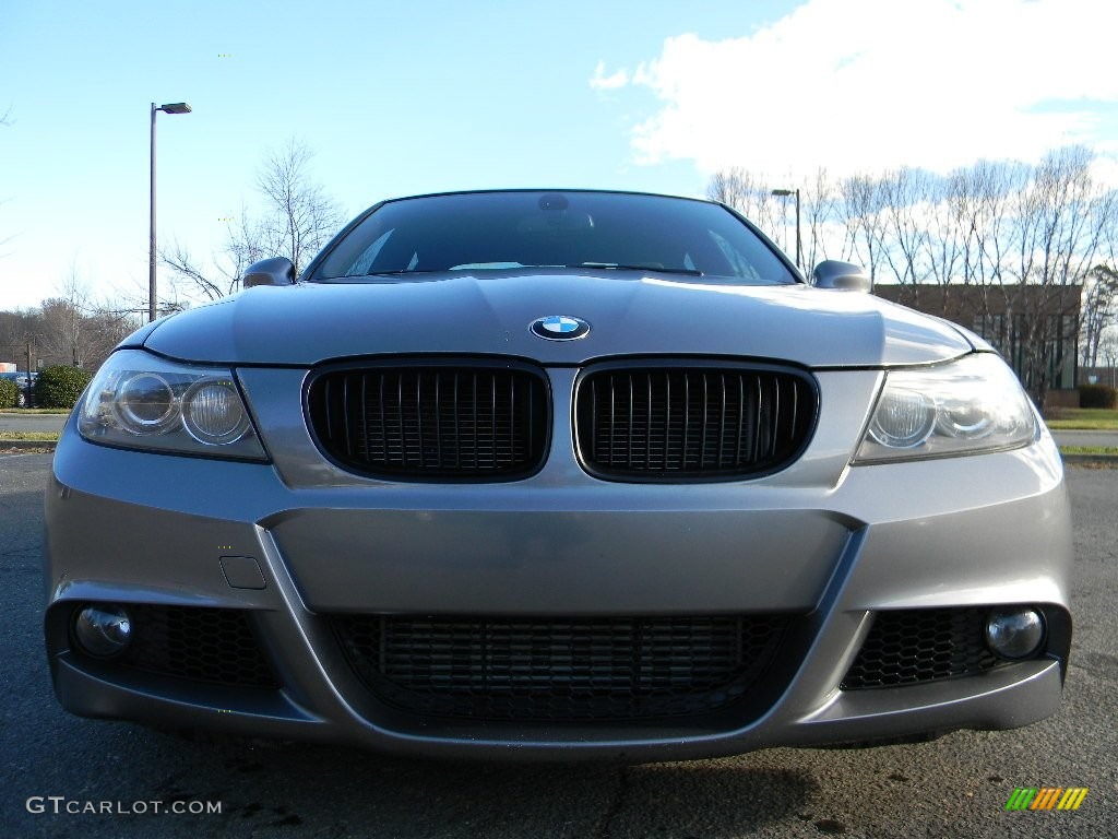 2011 3 Series 335i Sedan - Space Gray Metallic / Gray Dakota Leather photo #4