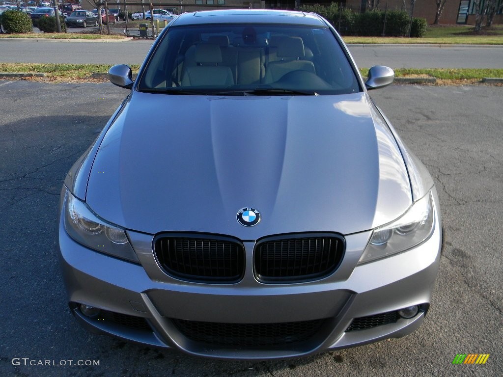 2011 3 Series 335i Sedan - Space Gray Metallic / Gray Dakota Leather photo #5