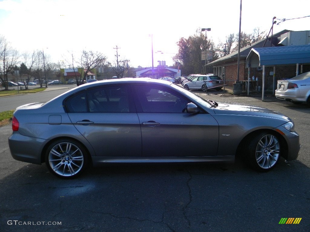 2011 3 Series 335i Sedan - Space Gray Metallic / Gray Dakota Leather photo #11