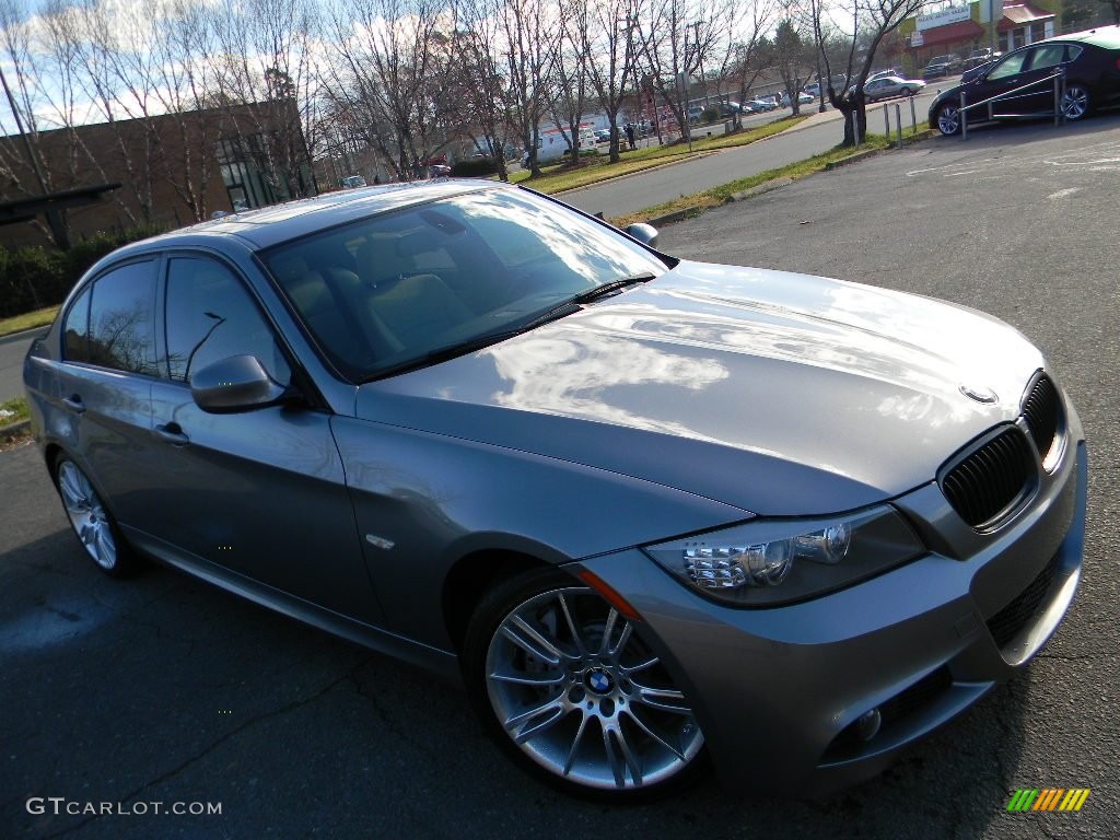 2011 3 Series 335i Sedan - Space Gray Metallic / Gray Dakota Leather photo #27