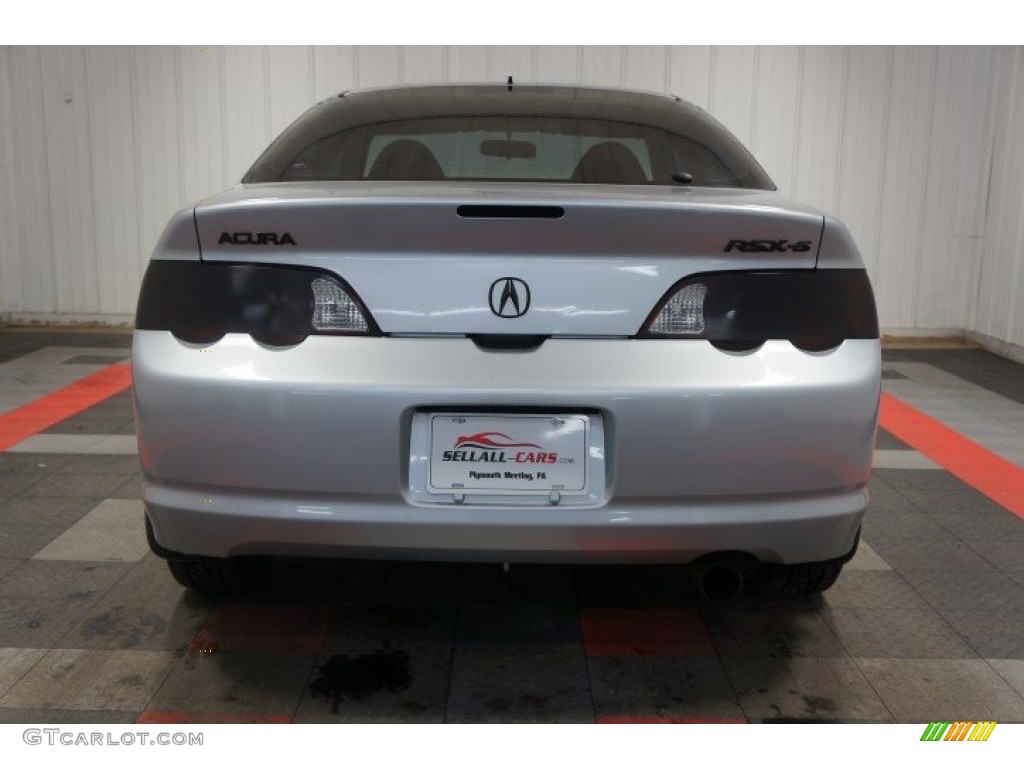 2003 RSX Type S Sports Coupe - Satin Silver Metallic / Ebony photo #9