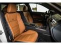 2016 Mercedes-Benz E designo Light Brown Interior Front Seat Photo