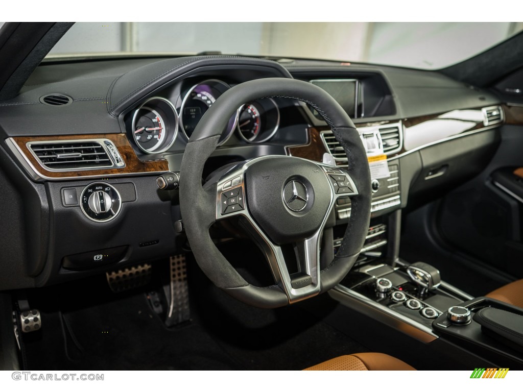 designo Light Brown Interior 2016 Mercedes-Benz E 63 AMG 4Matic S Sedan Photo #109233058