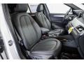 2016 BMW X1 Black Interior Front Seat Photo