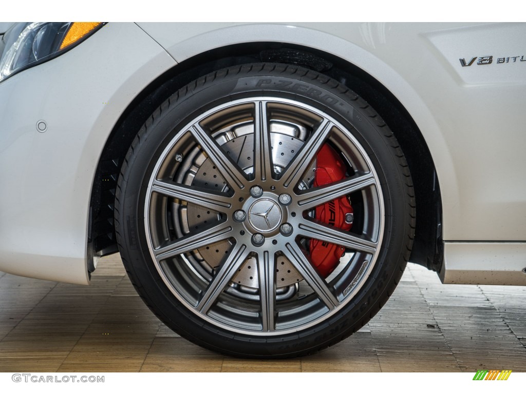 2016 E 63 AMG 4Matic S Sedan - designo Diamond White Metallic / designo Light Brown photo #10