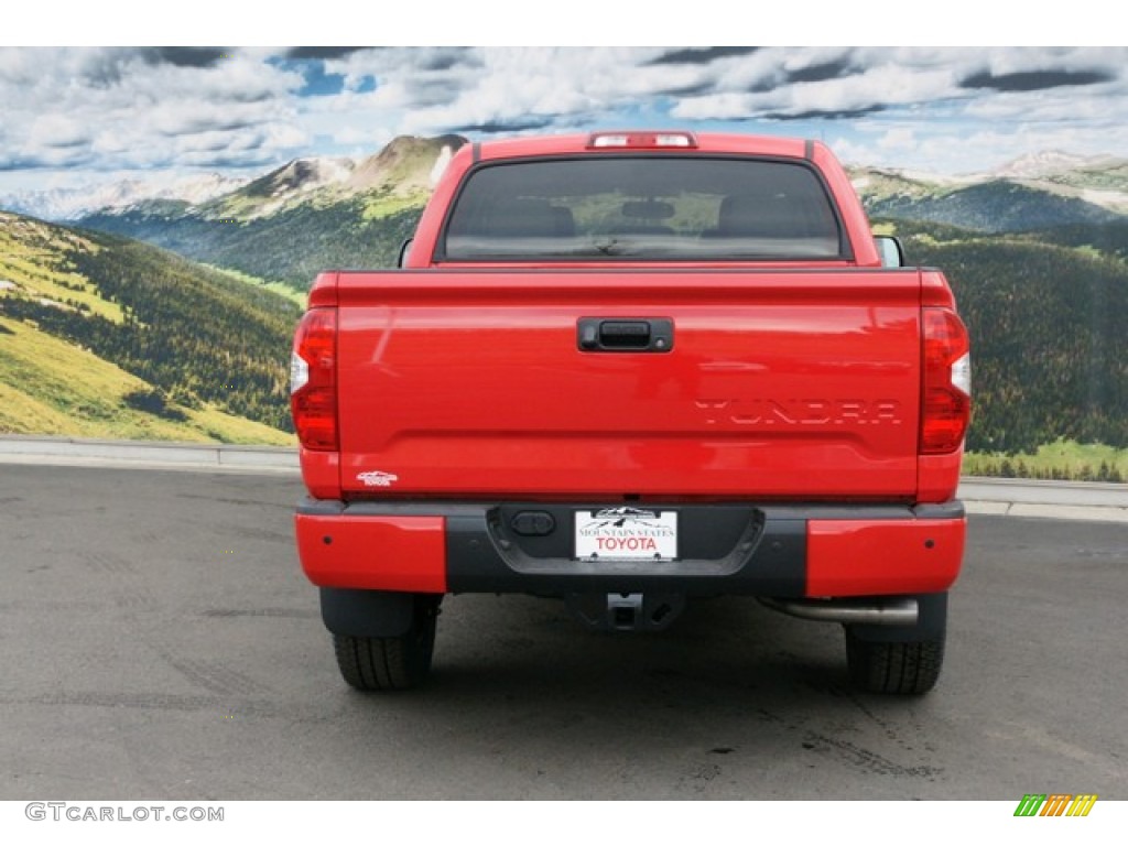 2016 Tundra Limited CrewMax 4x4 - Radiant Red / Graphite photo #4
