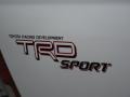 Super White - Tacoma V6 TRD Sport Double Cab 4x4 Photo No. 4