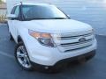 White Platinum 2015 Ford Explorer Limited
