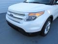 2015 White Platinum Ford Explorer Limited  photo #7