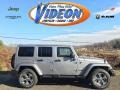 Billet Silver Metallic 2016 Jeep Wrangler Unlimited Sahara 4x4