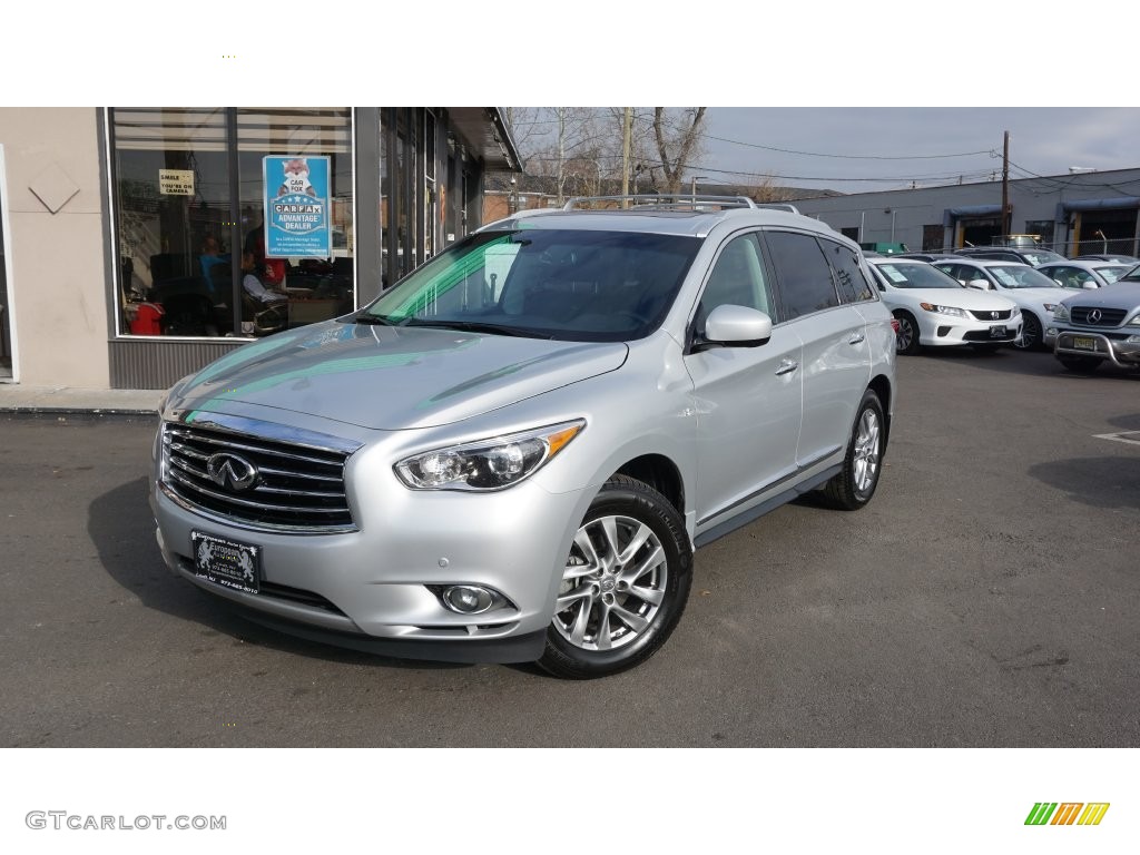 2014 QX60 3.5 AWD - Liquid Platinum / Graphite photo #1