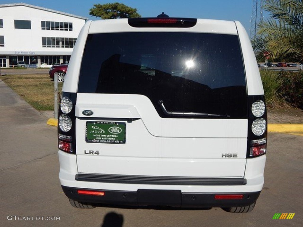 2016 LR4 HSE - Yulong White Metallic / Almond/Arabica photo #8