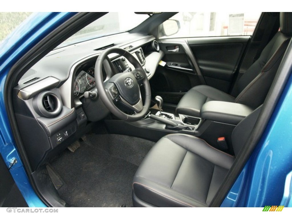 Black Interior 2016 Toyota RAV4 SE Photo #109242651