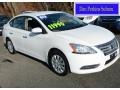 Aspen White - Sentra SV Photo No. 1