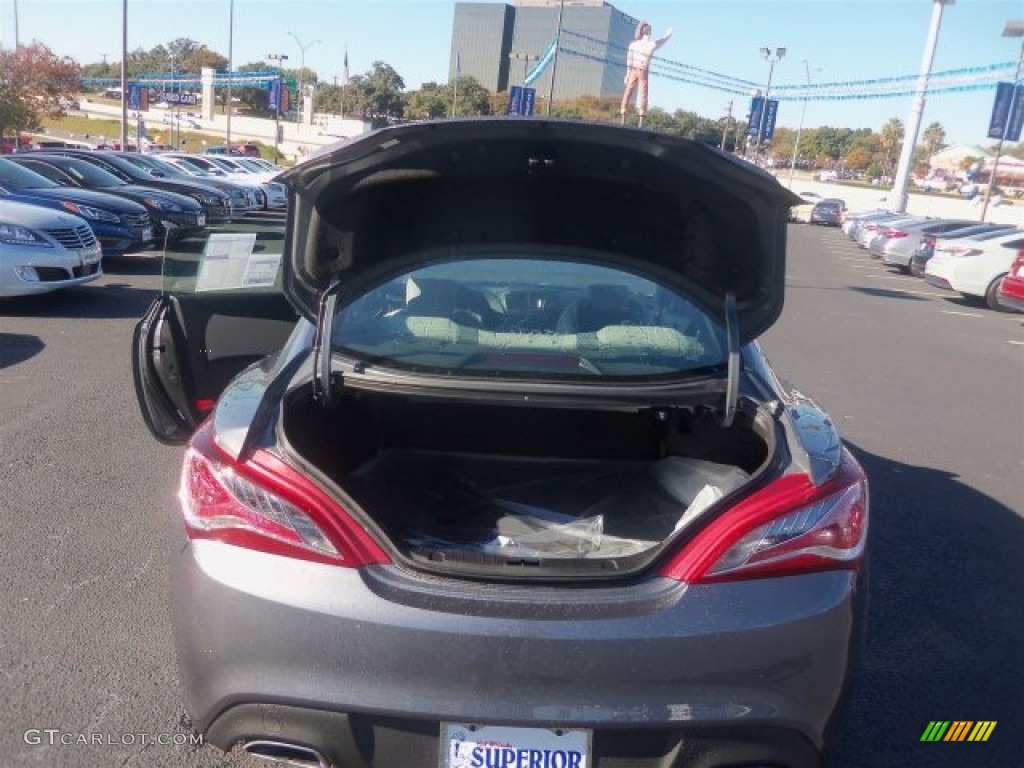 2016 Genesis Coupe 3.8 - Empire State Gray / Gray/Gray photo #16