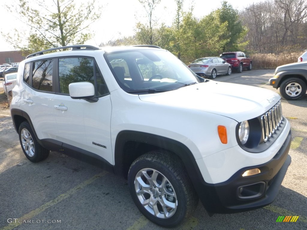 2016 Renegade Latitude 4x4 - Alpine White / Black/Sandstorm photo #12