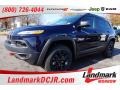 2016 True Blue Pearl Jeep Cherokee Trailhawk 4x4  photo #1