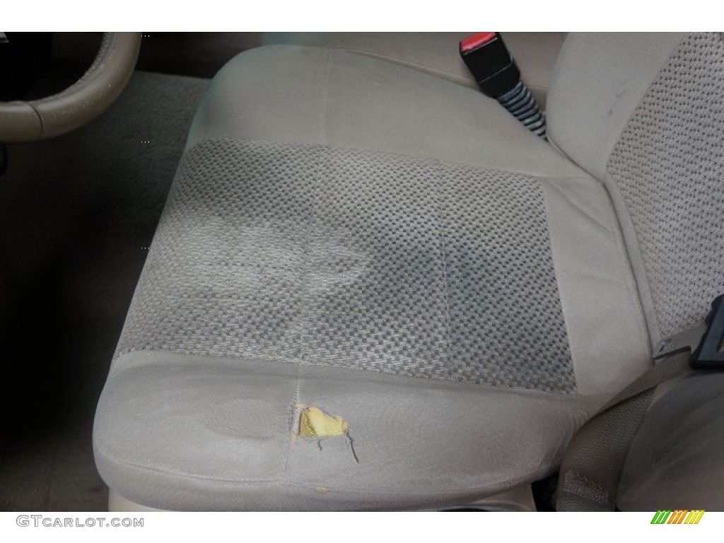 2003 F150 XLT SuperCab 4x4 - Estate Green Metallic / Medium Parchment Beige photo #28