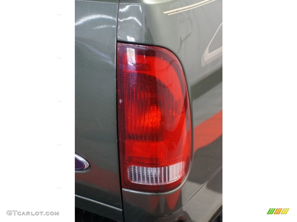 2003 F150 XLT SuperCab 4x4 - Estate Green Metallic / Medium Parchment Beige photo #69