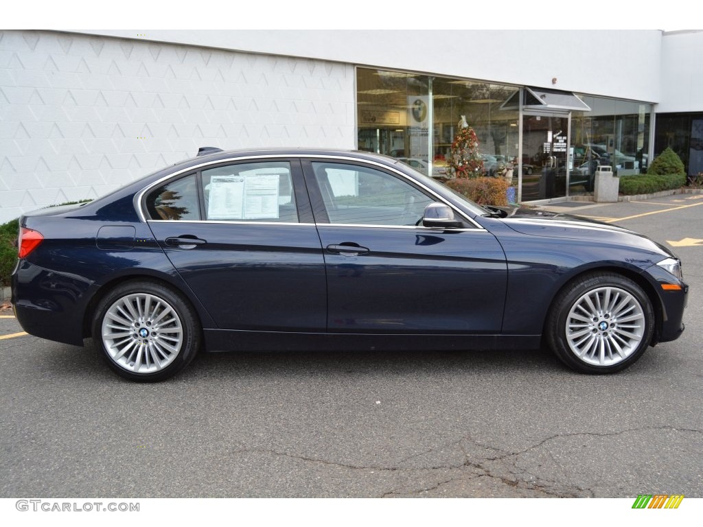 2013 3 Series 328i xDrive Sedan - Imperial Blue Metallic / Saddle Brown photo #2