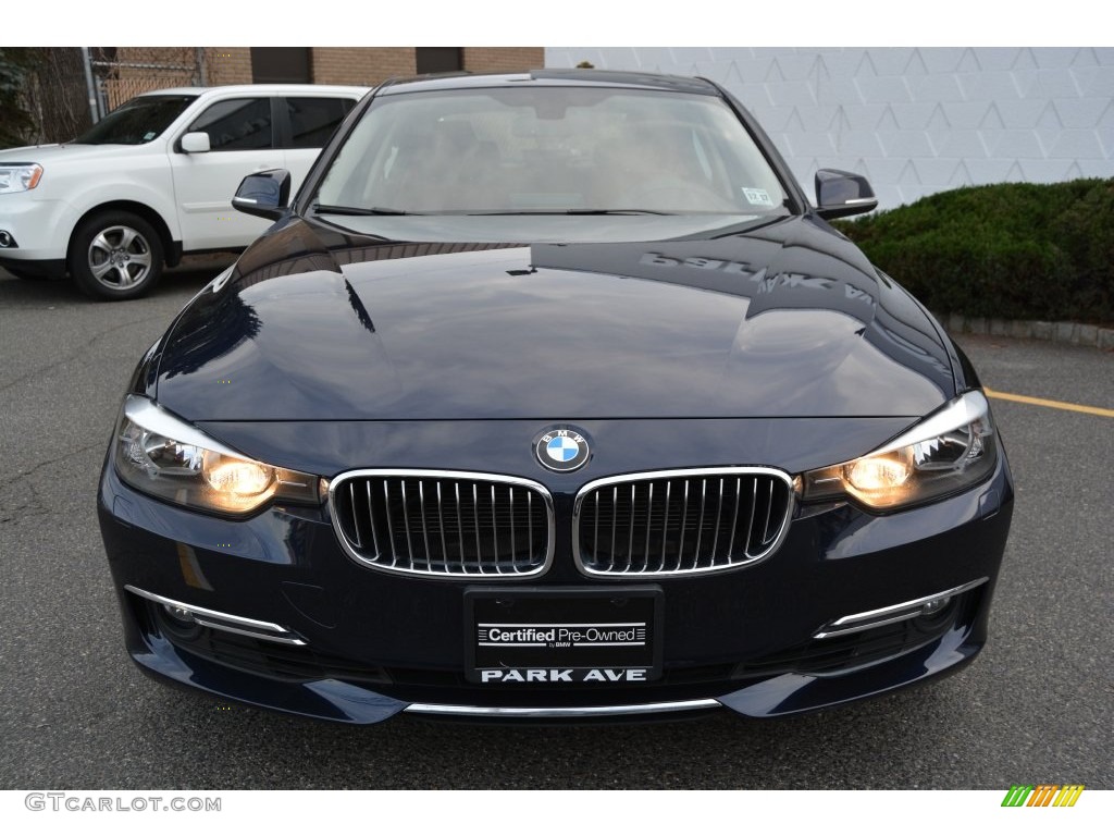 2013 3 Series 328i xDrive Sedan - Imperial Blue Metallic / Saddle Brown photo #7