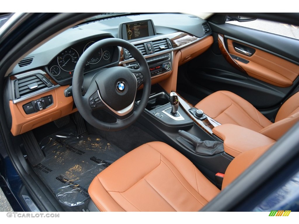 Saddle Brown Interior 2013 BMW 3 Series 328i xDrive Sedan Photo #109250826