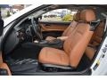 Saddle Brown Front Seat Photo for 2013 BMW 3 Series #109251531