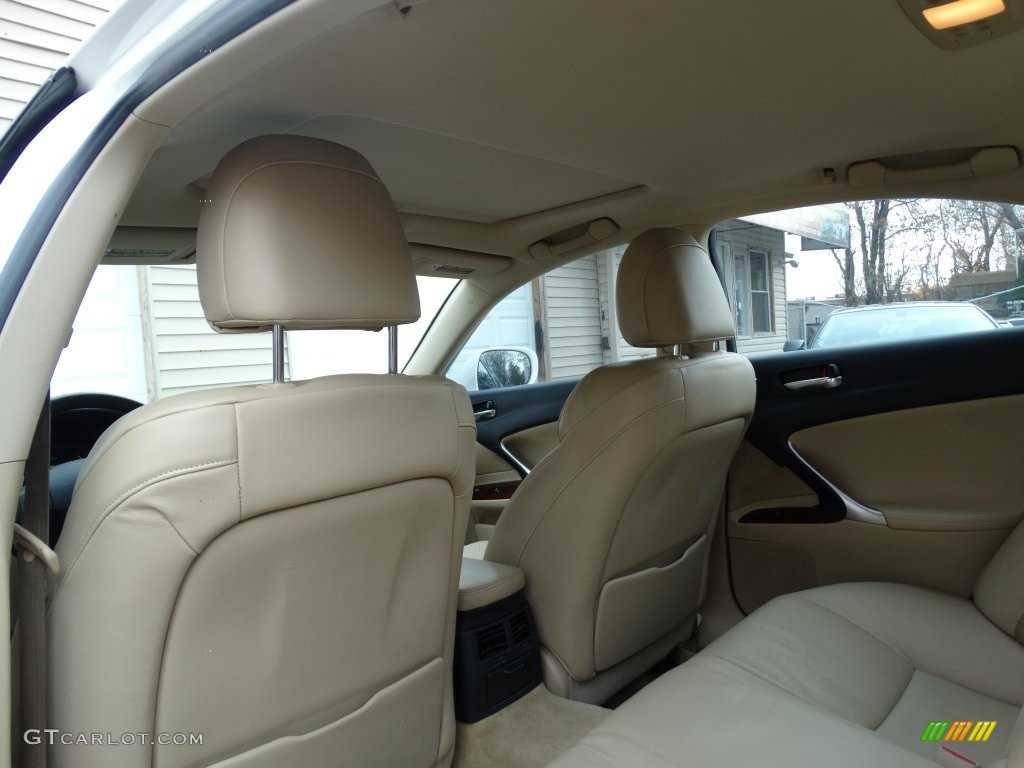 2006 IS 250 AWD - Crystal White / Cashmere Beige photo #14