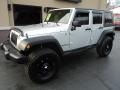 Bright Silver Metallic 2007 Jeep Wrangler Unlimited X 4x4