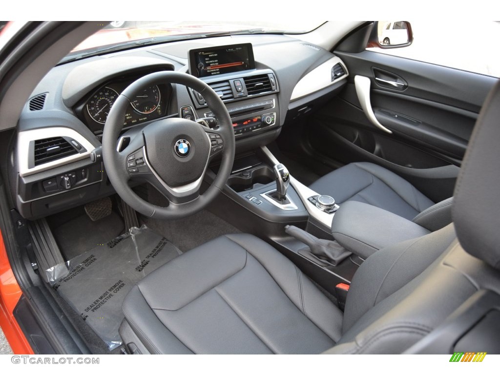 Black Interior 2015 BMW 2 Series 228i xDrive Coupe Photo #109254303