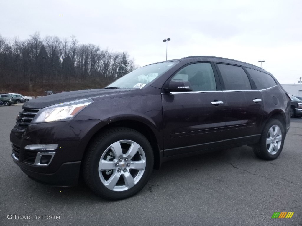 2016 Traverse LT AWD - Sable Metallic / Ebony photo #1