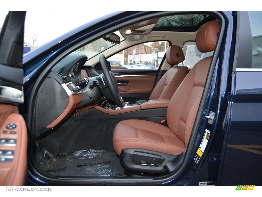 2016 5 Series 535i xDrive Sedan - Imperial Blue Metallic / Black photo #11