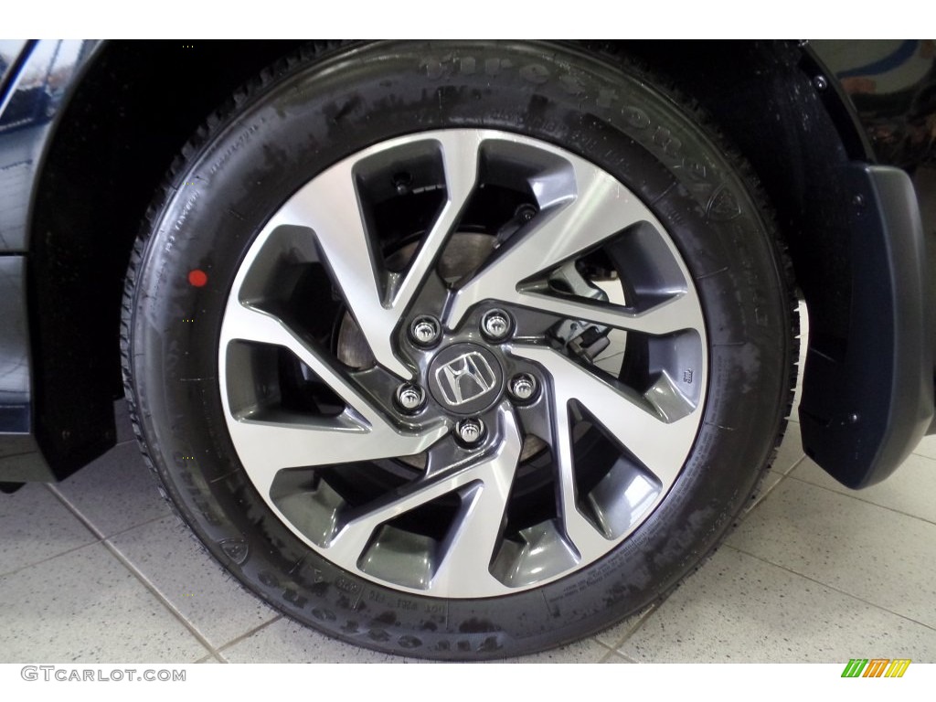 2016 CR-V EX AWD - Crystal Black Pearl / Black photo #10