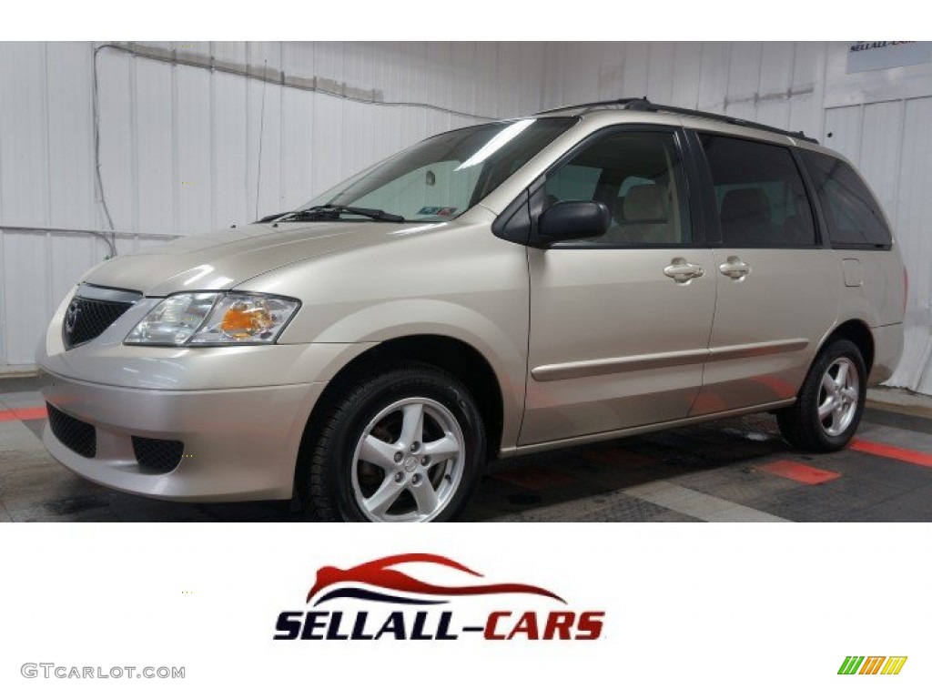 2003 MPV ES - Shimmering Sand Metallic / Beige photo #1