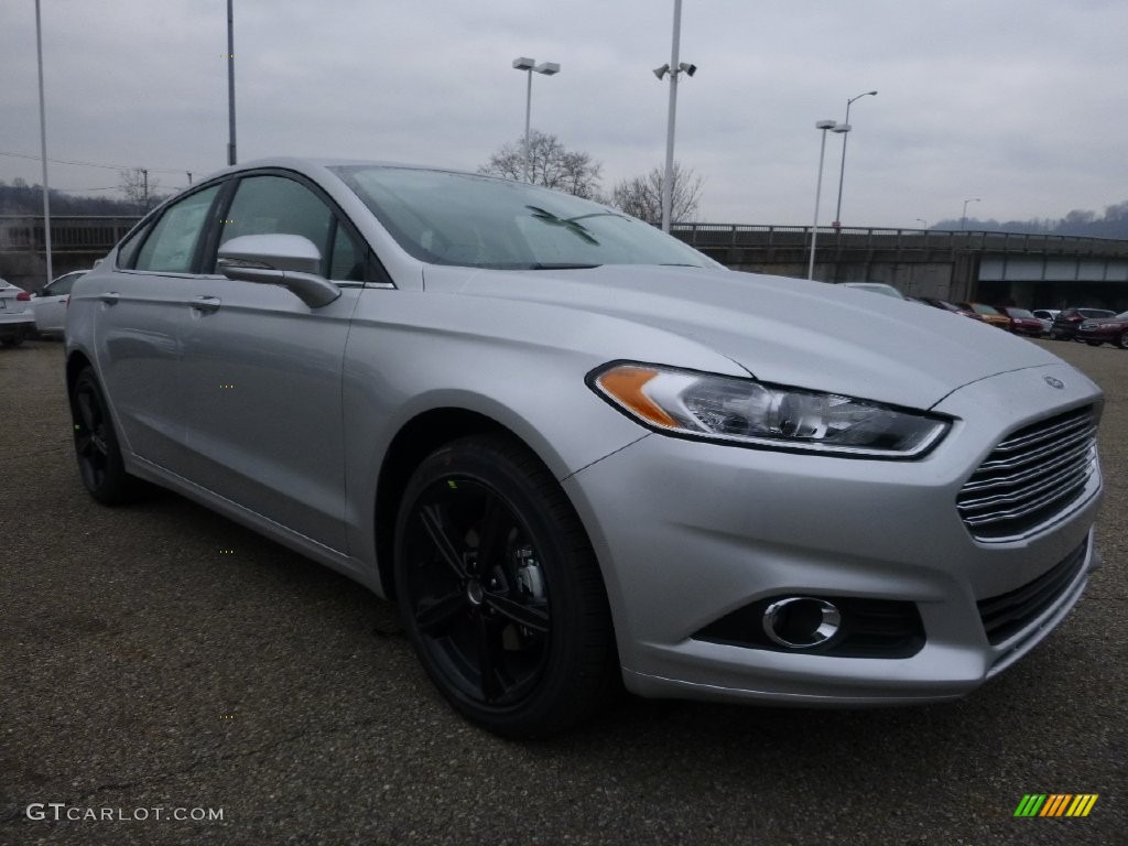 2016 Fusion SE AWD - Ingot Silver Metallic / Charcoal Black photo #9