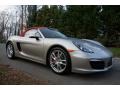 2013 Platinum Silver Metallic Porsche Boxster S  photo #9